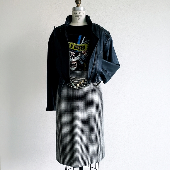 Vintage 80s LA Roxx Black Motorcycle Jacket - Picture 7 of 7